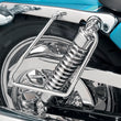 Load image into Gallery viewer, DragSpecialties Saddlebag Support - Chrome - XL '04-'22 77-0070 - Side View
