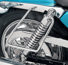 Load image into Gallery viewer, DragSpecialties Saddlebag Support - Chrome - XL '04-'22 77-0070 - Side View