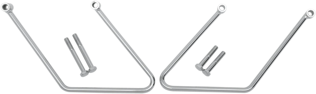 DragSpecialties Saddlebag Support - FX/FL '00-'17 77-0131A - Main Product View