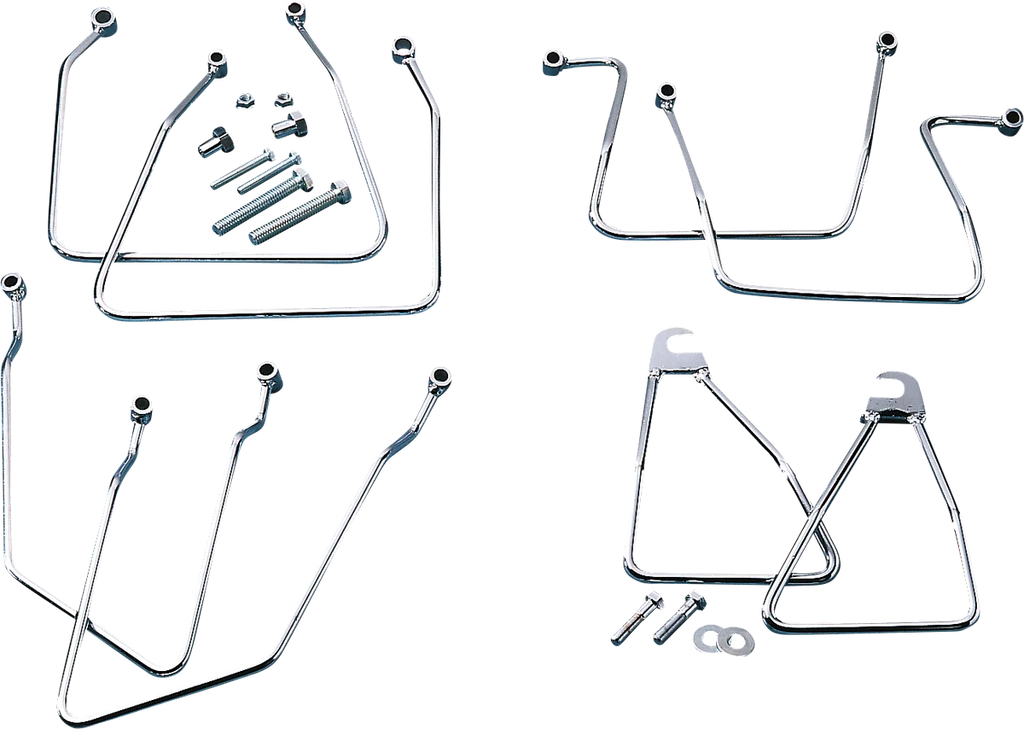DragSpecialties Saddlebag Support - FXR '82-'00 77-0040DS - Main Product View