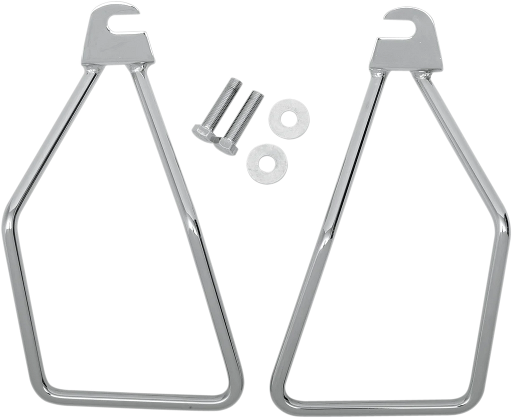 DragSpecialties Saddlebag Supports - FX/FL '84-'99 77-0029 - Main Product View