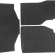 Load image into Gallery viewer, DragSpecialties Saddlebag/Tourbox Floormats - Black - Gold Wing '88-'00 DS710115 - Main Product View
