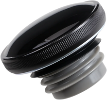 Load image into Gallery viewer, DragSpecialties Screw-In Gas Cap - Vented - Gloss Black 03-0305GB-A - Main Product View