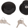 Load image into Gallery viewer, DragSpecialties Screw-In Locking Gas Cap - Non-Vented - Gloss Black 03-0320AB-B - Main Product View