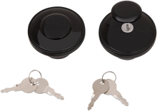 Load image into Gallery viewer, DragSpecialties Screw-In Locking Gas Cap - Non-Vented - Gloss Black 03-0320AB-B - Main Product View