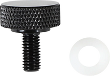 Load image into Gallery viewer, DragSpecialties Seat Knob - Smooth - Black - 1/4&quot;-28 370281 - Main Product View