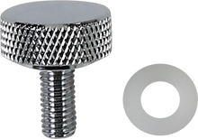 Load image into Gallery viewer, DragSpecialties Seat Knob - Smooth - Chrome - 1/4&quot;-28 370280 - Main Product View