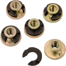 Load image into Gallery viewer, DragSpecialties Seat Mount Nut - 1/4&quot;-20 DS490045-5-HC-3 - Main Product View