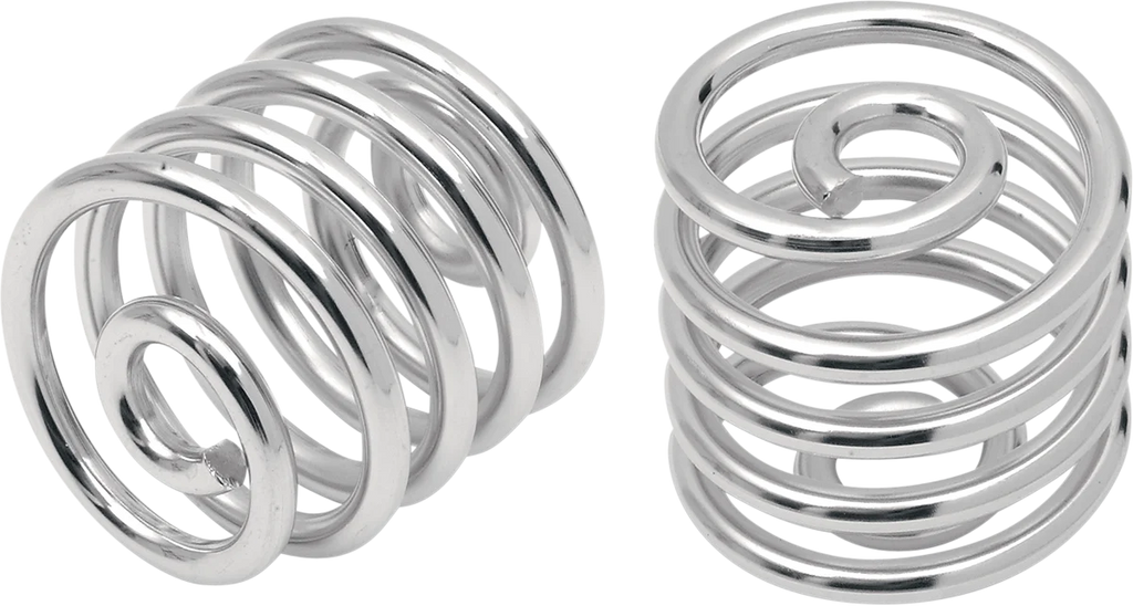 DragSpecialties Seat Springs - Chrome - 2" 28-6113 - Main Product View