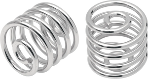 DragSpecialties Seat Springs - Chrome - 2" 28-6113 - Main Product View