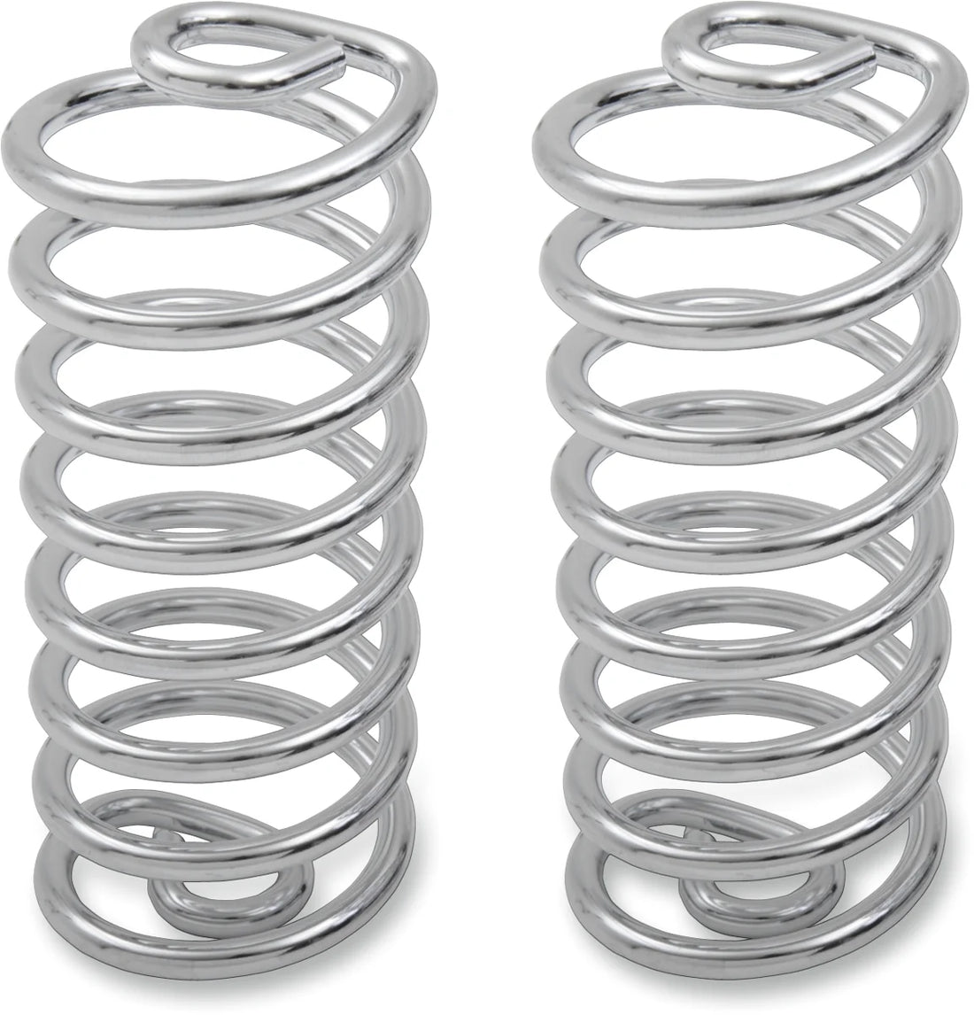 DragSpecialties Seat Springs - Chrome - 2" 28-6113 - Side View