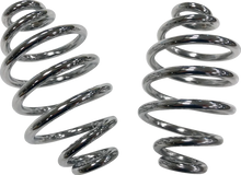 Load image into Gallery viewer, DragSpecialties Seat Springs - Chrome - 4&quot; 63921A - Side View