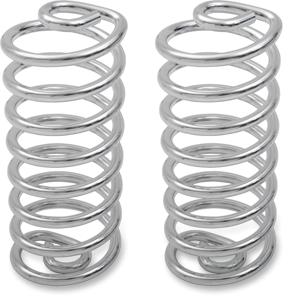 DragSpecialties Seat Springs - Chrome - 4" 63921A - Detail View