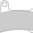 Load image into Gallery viewer, DragSpecialties Semi-Metallic Brake Pads - Front/Rear 16-0920SCP - Side View