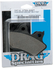 Load image into Gallery viewer, DragSpecialties Semi-Metallic Brake Pads - Rear B16-0922SCP - Side View