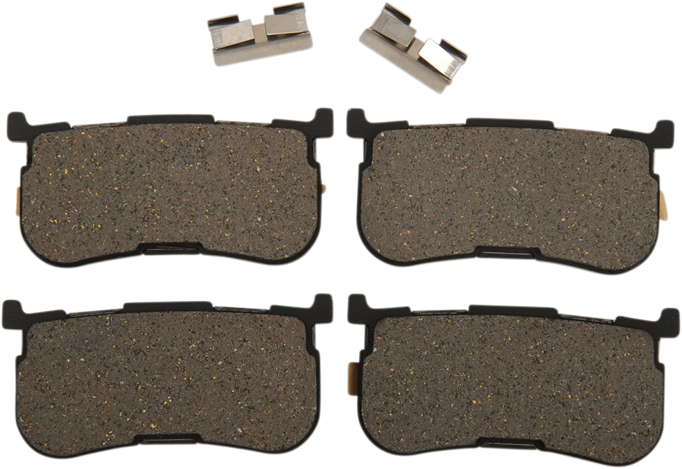 DragSpecialties Semi-Metallic Brake Pads - Rear B16-0960SCP - Main Product View