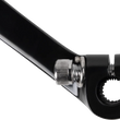 Load image into Gallery viewer, DragSpecialties Shift Lever - Black - FL/FX 291321 - Side View