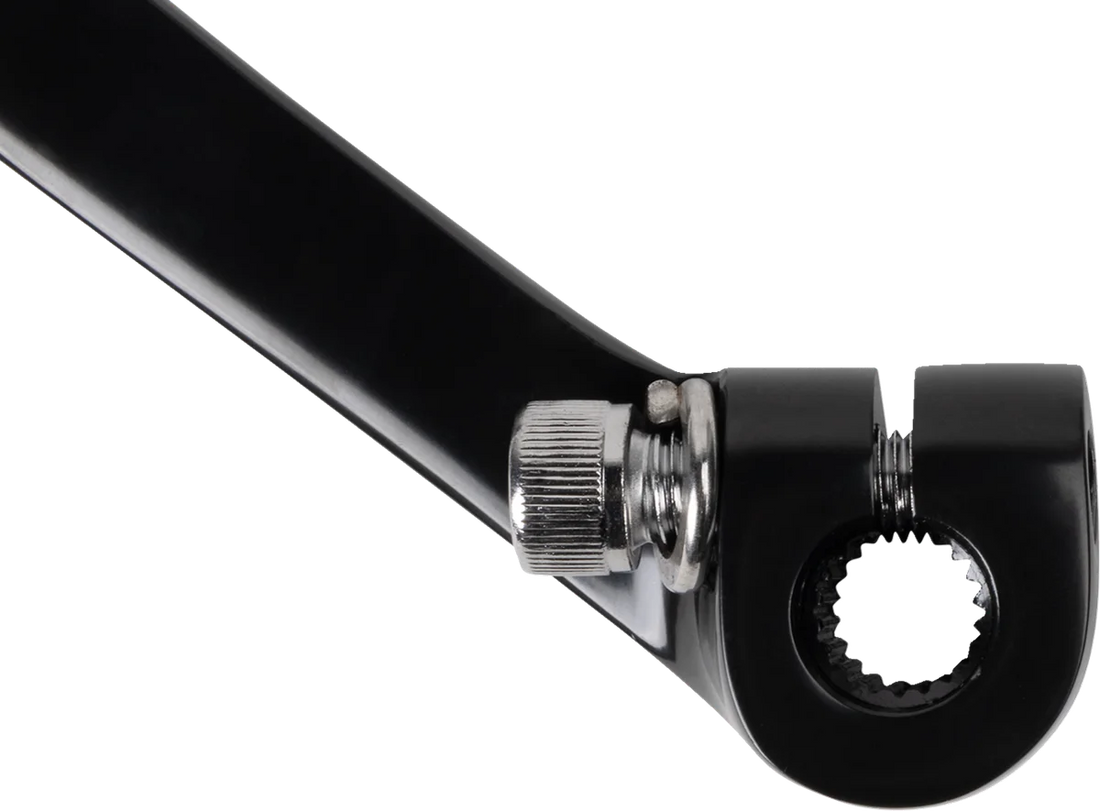 DragSpecialties Shift Lever - Black - FL/FX 291321 - Side View