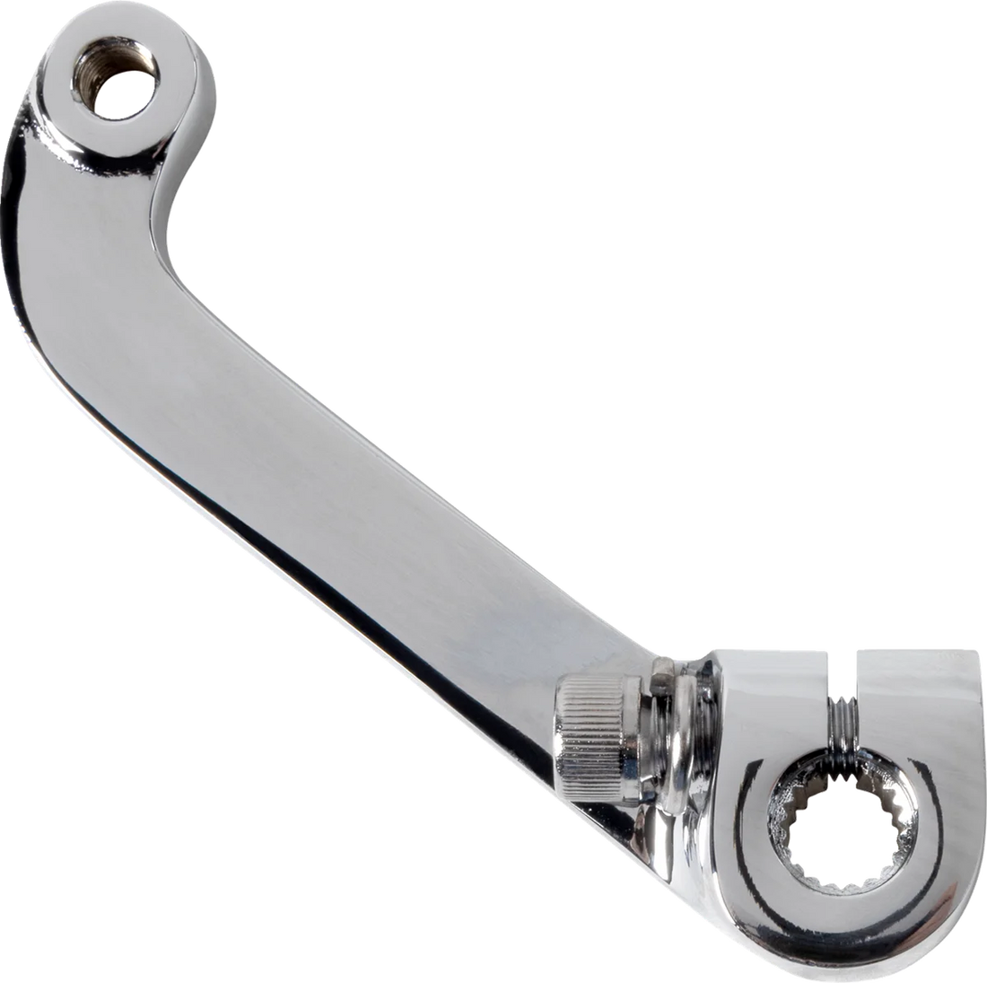 DragSpecialties Shift Lever - Chrome - FL/FX 291320 - Side View