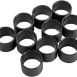 Load image into Gallery viewer, DragSpecialties Shift Lever Shaft Bushings - Black - FL/FX 17-0611-HC3 - Main Product View