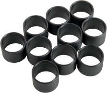 Load image into Gallery viewer, DragSpecialties Shift Lever Shaft Bushings - Black - FL/FX 17-0611-HC3 - Main Product View