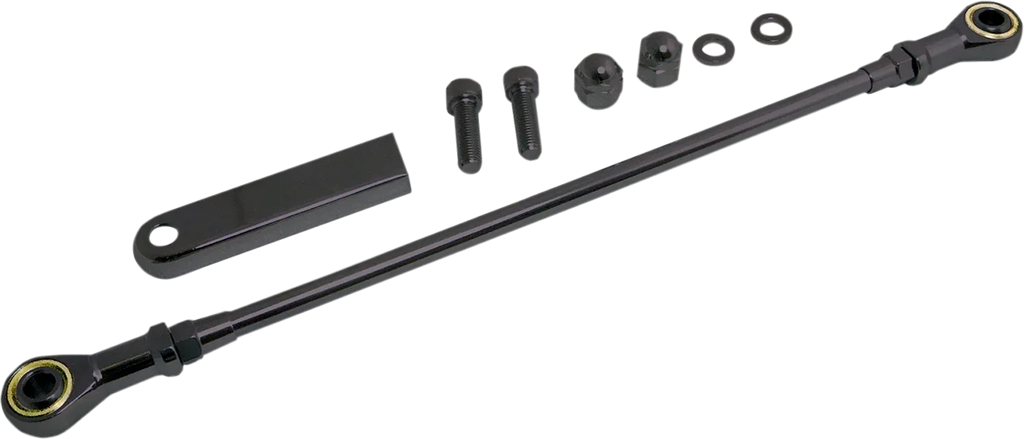 DragSpecialties Shift Linkage - Black - 12-1/4" 63203B - Main Product View