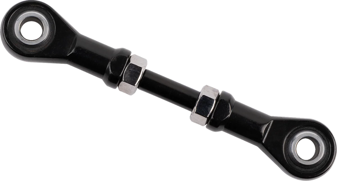 DragSpecialties Shift Linkage - Black - 4-1/8" D07-0417GB - Side View