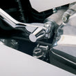 Load image into Gallery viewer, DragSpecialties Shifter Shaft Cap - Chrome 16-0220 - Side View