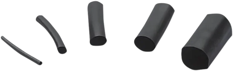 DragSpecialties Shrink tube .750" to .375" - 25FT - Black DRTT264-25 - Detail View