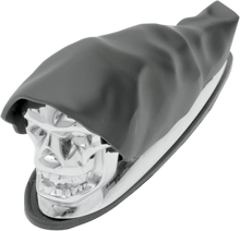 Load image into Gallery viewer, DragSpecialties Shrouded Skull Fender Ornament 91C04-0408 - Main Product View