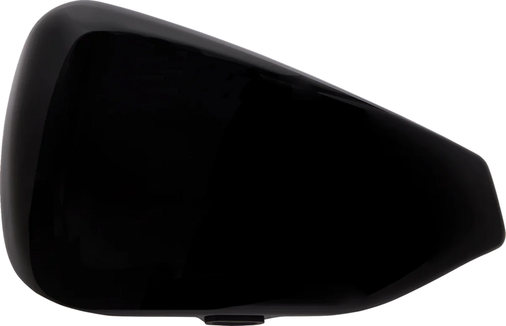 DragSpecialties Side Cover - Left - Gloss Black 301058 - Main Product View
