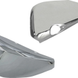 Load image into Gallery viewer, DragSpecialties Side Cover - Right - Chrome 301077 - Main Product View