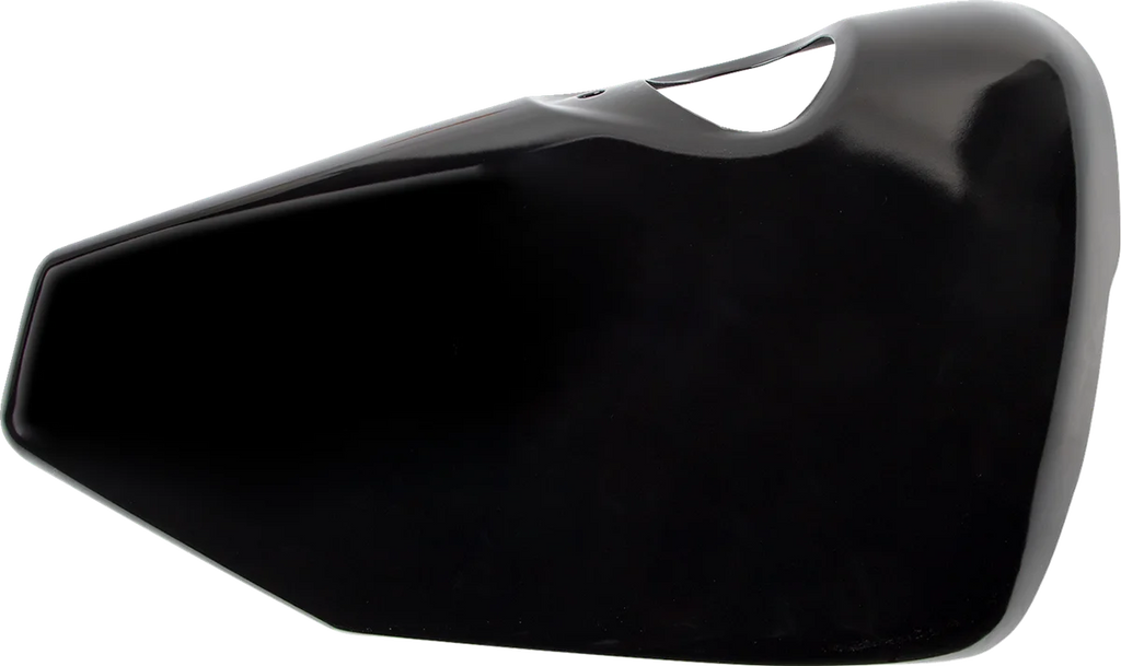 DragSpecialties Side Cover - Right - Gloss Black 301078 - Main Product View