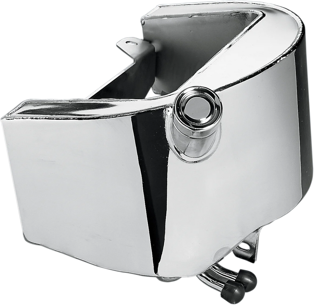 DragSpecialties Side Fill Oil Tank - Chrome - 89'-99' Softail 74761A - Main Product View