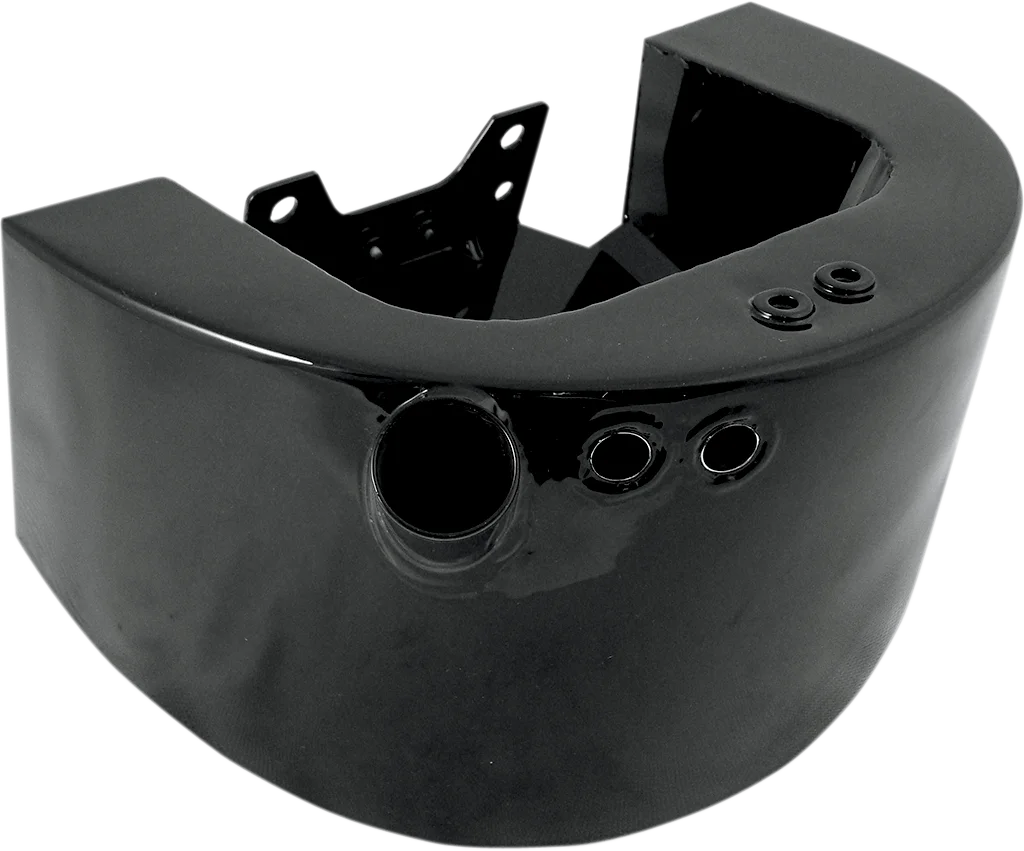 DragSpecialties Side Fill Oil Tank - Gloss Black - 00'-17' Softail 76366B - Main Product View