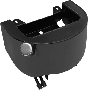DragSpecialties Side Fill Oil Tank - Gloss Black - 89'-99' Softail 74761AB - Main Product View