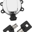 Load image into Gallery viewer, DragSpecialties Side Hinge Ignition Switch - Chrome E21-0214 - Side View