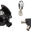 Load image into Gallery viewer, DragSpecialties Side Hinge Ignition Switch with Fork Lock - Black E21-0214GBK - Main Product View