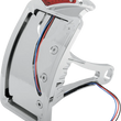 Load image into Gallery viewer, DragSpecialties Side Mount Taillight/License Plate Mount - Curved Vertical - Diamond P28-6147 - Main Product View
