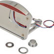 Load image into Gallery viewer, DragSpecialties Side Mount Taillight/License Plate Mount - Flat Horizontal - Half-Moon P28-6142 - Main Product View