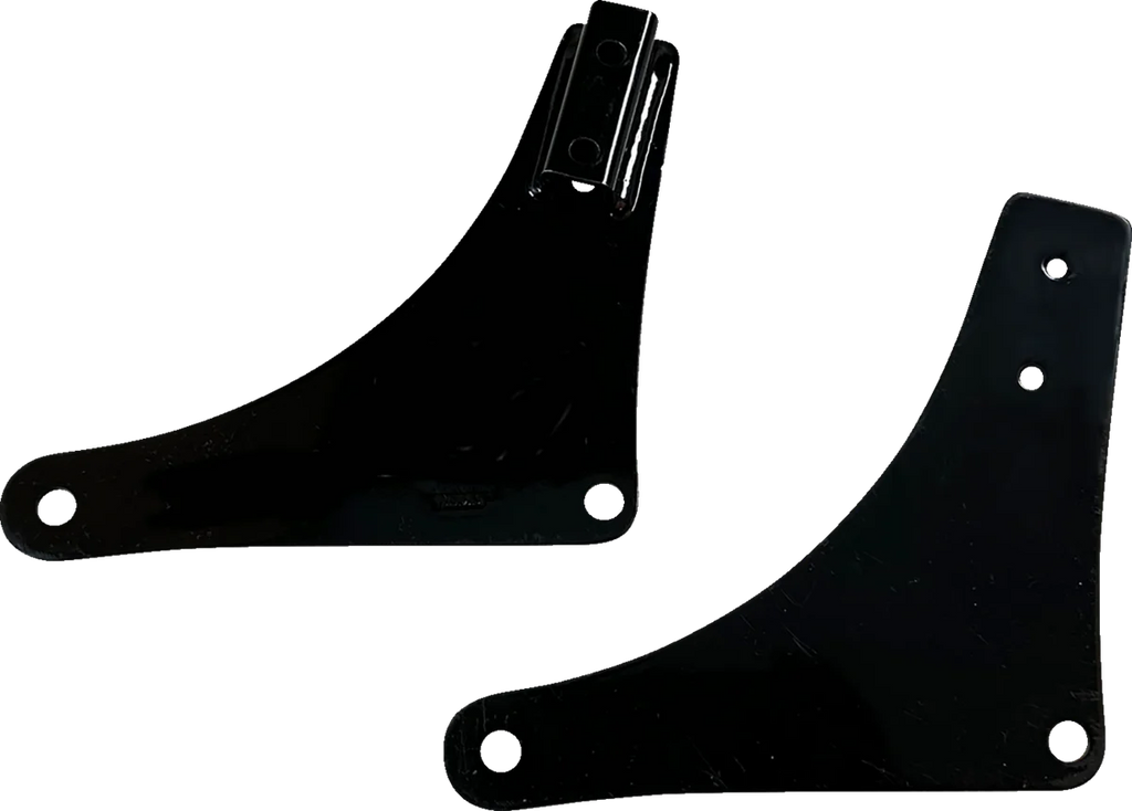DragSpecialties Side Plates - Black X08-0012GB - Main Product View