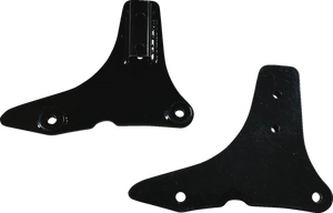 DragSpecialties Side Plates - Black X08-0013GB - Main Product View