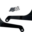 Load image into Gallery viewer, DragSpecialties Side Plates - Black X08-0014GB - Main Product View