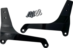 DragSpecialties Side Plates - Black X08-0014GB - Main Product View