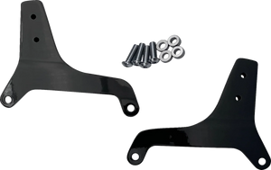 DragSpecialties Side Plates - Black X08-0017GB - Main Product View