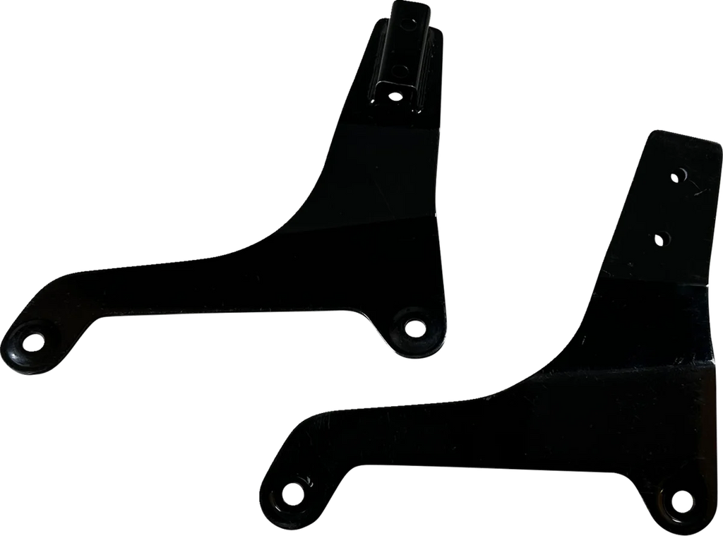 DragSpecialties Side Plates - Black X08-0018GB - Main Product View