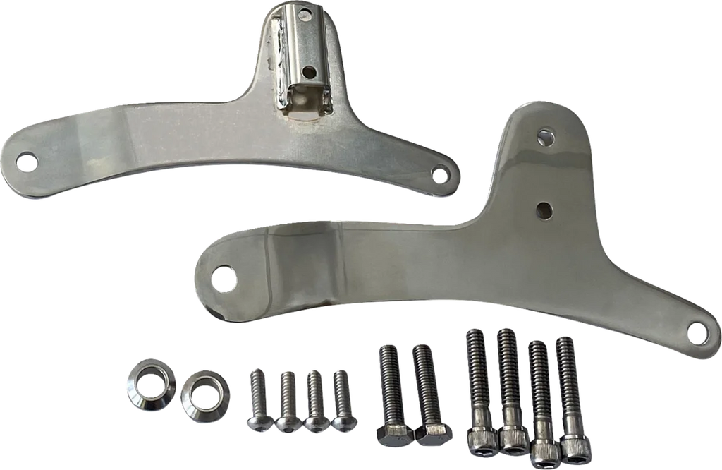 DragSpecialties Side Plates - Chrome X08-0000C - Main Product View