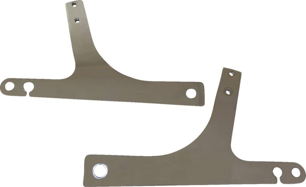 DragSpecialties Side Plates - Chrome X08-0002C - Main Product View