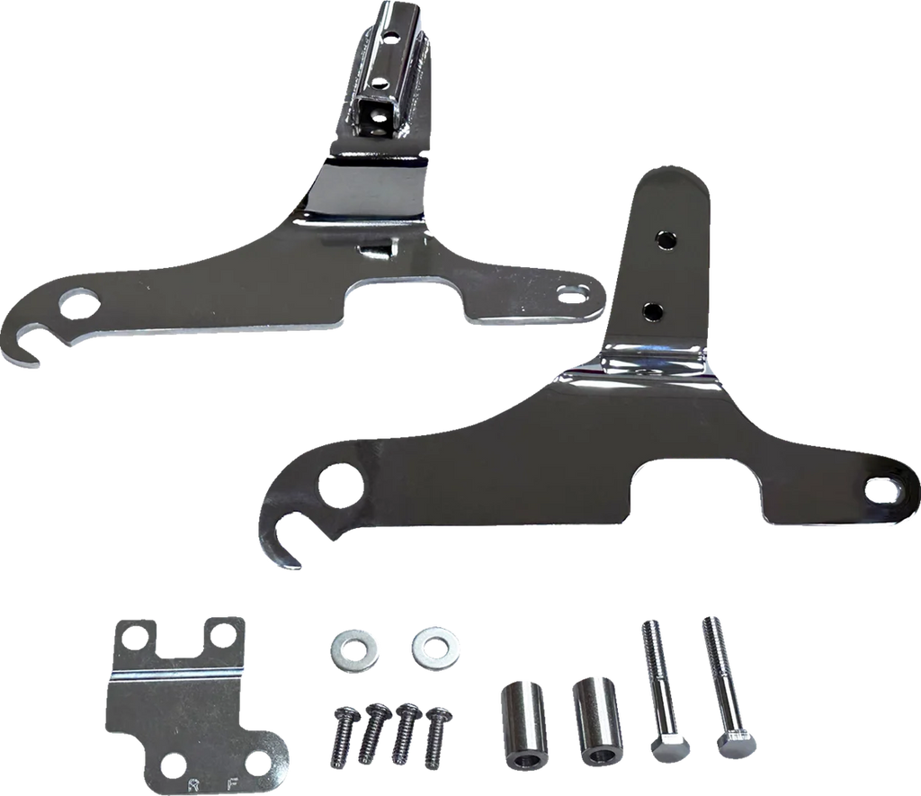 DragSpecialties Side Plates - Chrome X08-0003C - Main Product View