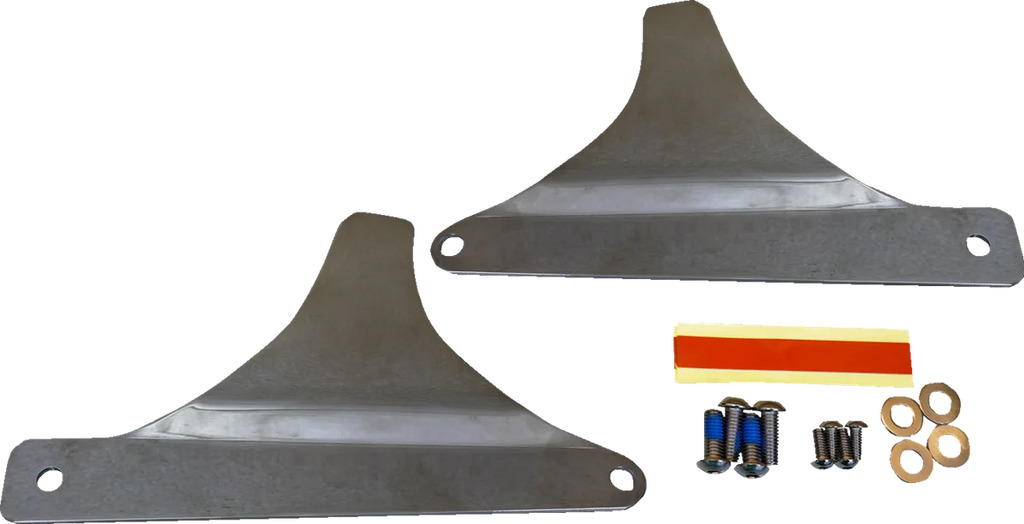 DragSpecialties Side Plates - Chrome X08-0004C - Main Product View